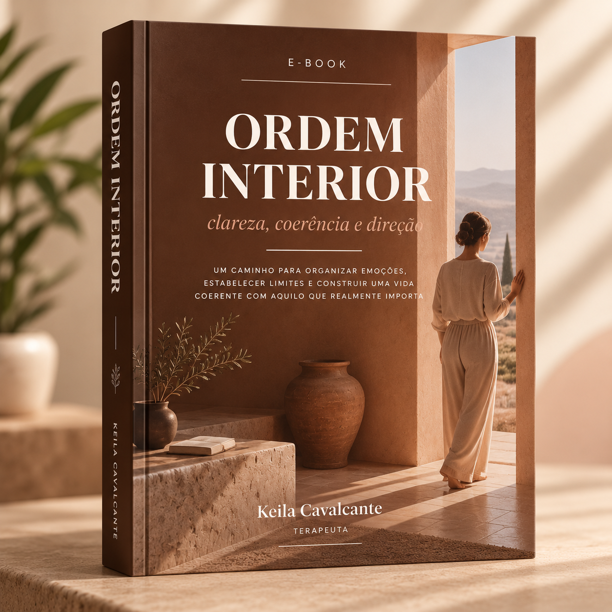 Capa oficial do e-book Ordem Interior, de Keila Cavalcante